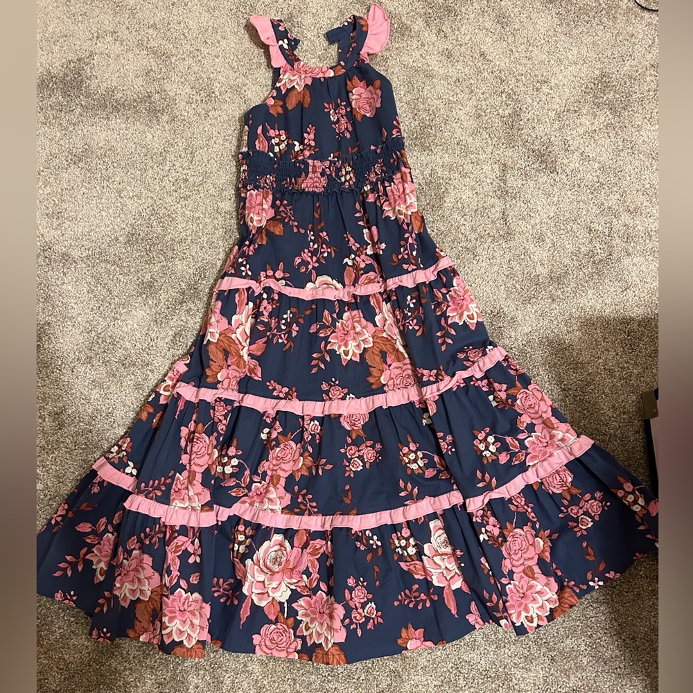 Matilda Jane Sz 6 Navy and Pink floral
